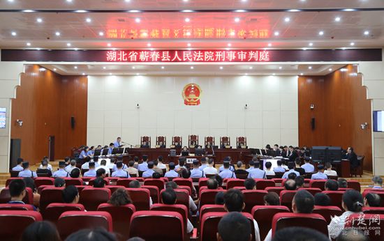圖為葉某惡勢力犯罪集團庭審現(xiàn)場_副本.jpg